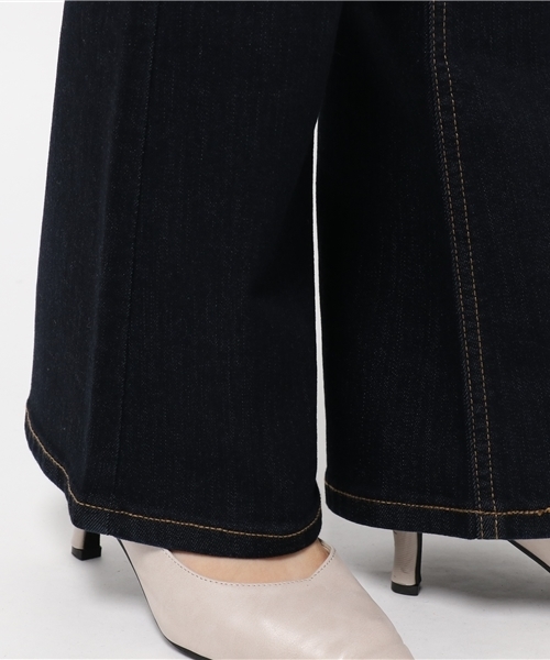 JEANS MATE（ジーンズメイト）の「【C-17】C311ブーツカットパンツ　ワンウォッシュ（デニムパンツ・レディース・ワンウォッシュ・29inch/28inch/27inch/31inch/30inch）」の10枚目の写真