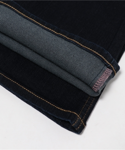 JEANS MATE（ジーンズメイト）の「【C-17】C311ブーツカットパンツ　ワンウォッシュ（デニムパンツ・レディース・ワンウォッシュ・29inch/28inch/27inch/31inch/30inch）」の6枚目の写真