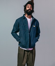 NATAL DESIGN | 【ネイタルデザイン】キルテッドシャツ4 / QUILTED SHIRTS4(デニムジャケット)
