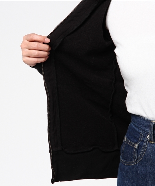 HYSTERIC GLAMOUR(ヒステリックグラマー)の「FLAG BEAR pt PK(パーカー・レディース・ホワイト/トップグレー/ブラック・SMALL/MEDIUM)」の10枚目の写真