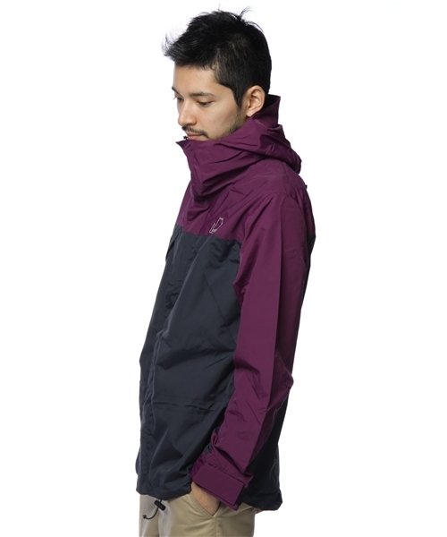 coen（コーエン）の「ナイロンマウンテンパーカー （マウンテンパーカー・メンズ・ブラック/コバルトブルー/パープル・SMALL/MEDIUM/LARGE/X-LARGE）」の4枚目の写真