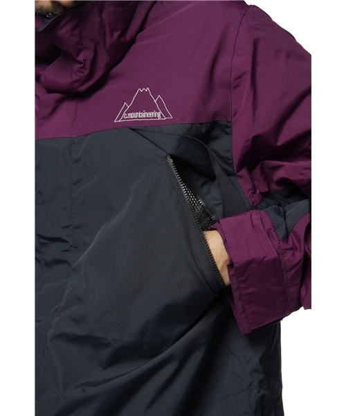 coen（コーエン）の「ナイロンマウンテンパーカー （マウンテンパーカー・メンズ・ブラック/コバルトブルー/パープル・SMALL/MEDIUM/LARGE/X-LARGE）」の8枚目の写真
