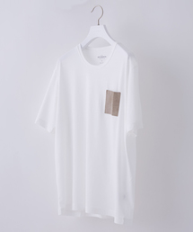 STUDIOUS | シルキータッチレザーポケットTシャツ(Tシャツ/カットソー)