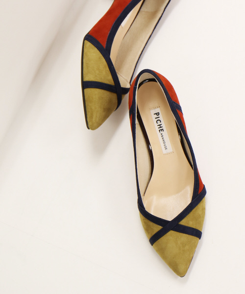 PICHE ABAHOUSE(ピシェ アバハウス)の「パイピングパンプス(パンプス・レディース・ブラック/オレンジ/ピンク/その他・38/37/36/39/35/40/34)」の9枚目の写真