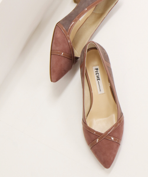 PICHE ABAHOUSE(ピシェ アバハウス)の「パイピングパンプス(パンプス・レディース・ブラック/オレンジ/ピンク/その他・38/37/36/39/35/40/34)」の8枚目の写真