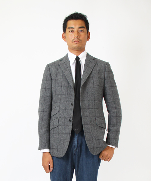 UNITED ARROWS（ユナイテッドアローズ）の「UA ツイードウィンドウペン ブリティッシュジャケット（mg1111uME ...