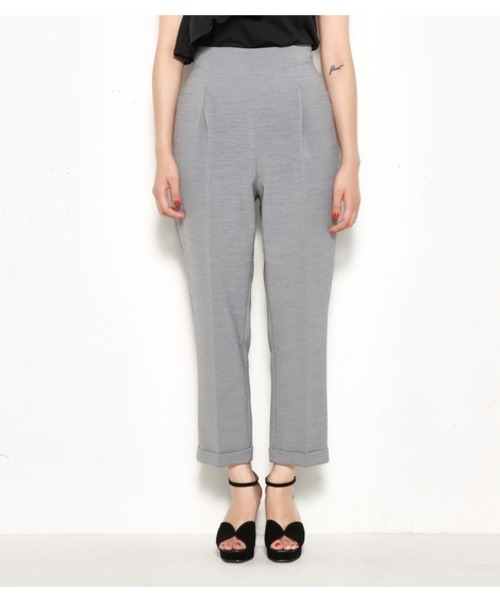 SLY（スライ）の「HW PEG PT（その他パンツ・レディース・ブラック/キャメル/トップグレー/レッド・1/0/2）」の3枚目の写真