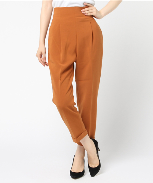 SLY（スライ）の「HW PEG PT（その他パンツ・レディース・ブラック/キャメル/トップグレー/レッド・1/0/2）」の10枚目の写真