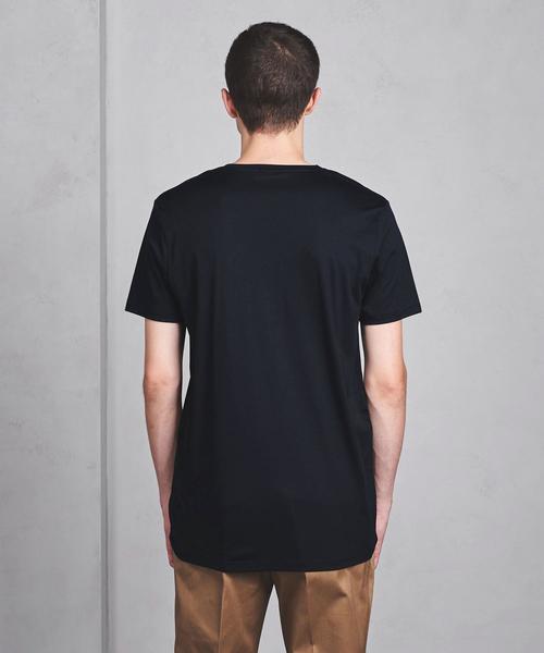 UNITED ARROWS（ユナイテッドアローズ）の「＜MEY STORY（マイ ストーリー）＞ CRW PCKT ◆（Tシャツ/カットソー・メンズ・ネイビー/ホワイト・LARGE/MEDIUM/SMALL/X-SMALL）」の3枚目の写真