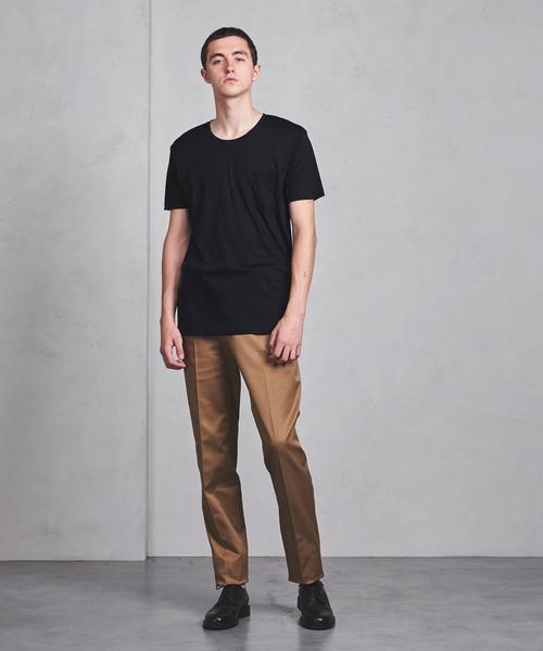 UNITED ARROWS（ユナイテッドアローズ）の「＜MEY STORY（マイ ストーリー）＞ CRW PCKT ◆（Tシャツ/カットソー・メンズ・ネイビー/ホワイト・LARGE/MEDIUM/SMALL/X-SMALL）」の6枚目の写真