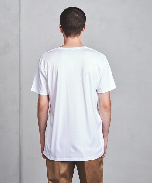 UNITED ARROWS（ユナイテッドアローズ）の「＜MEY STORY（マイ ストーリー）＞ CRW PCKT ◆（Tシャツ/カットソー・メンズ・ネイビー/ホワイト・LARGE/MEDIUM/SMALL/X-SMALL）」の12枚目の写真