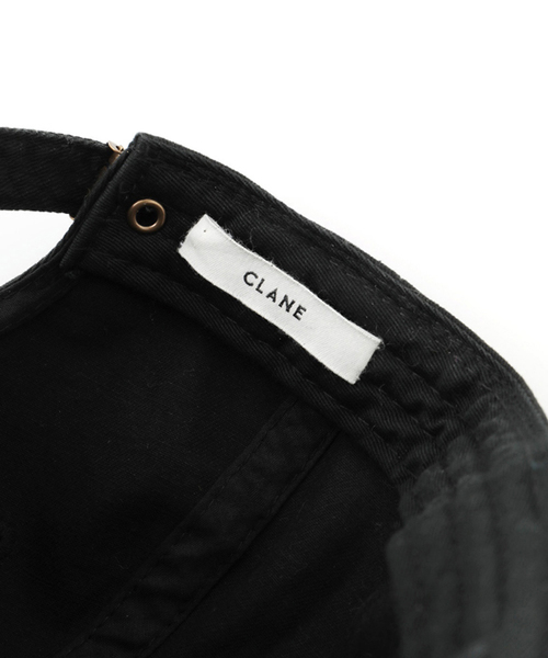 CLANE（クラネ）の「CLANE CAP（キャップ・レディース・ブラック・FREE）」の5枚目の写真