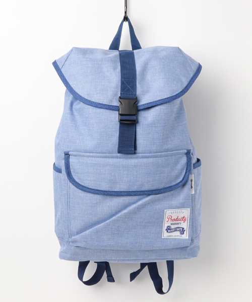 PRODUCTY WARRANTY(プロダクティワランティ)の「【PRODUCTY WARRANTY】シングルバックルフラップ バックパック(バックパック/リュック・レディース・ネイビー/ライトブルー/グリーン・FREE)」の3枚目の写真