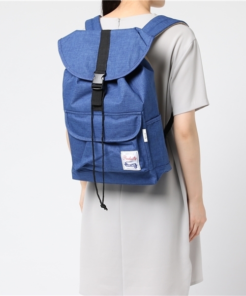 PRODUCTY WARRANTY(プロダクティワランティ)の「【PRODUCTY WARRANTY】シングルバックルフラップ バックパック(バックパック/リュック・レディース・ネイビー/ライトブルー/グリーン・FREE)」の9枚目の写真