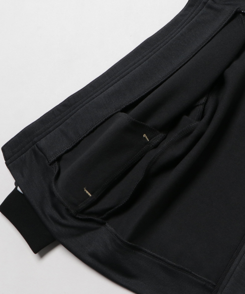 adidas（アディダス）の「Boys adidasDAYS デニム風ジャージ ジャケット（ジャージ・キッズ・ブラック/ブルー系その他/ブルー系その他2・130/160/100/150/120/140/110）」の4枚目の写真