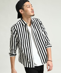 【ZIP FIVE】綿100%レギュラーカラーシャツ Yシャツ 日本製 カジュアル ビジカジ