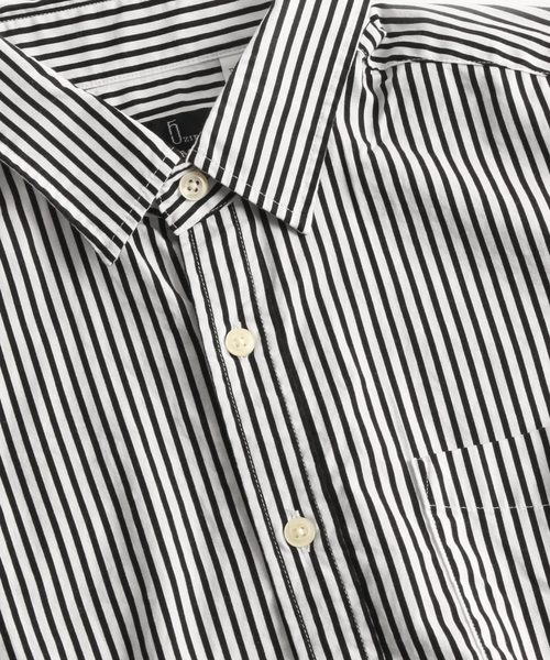 ZIP FIVE（ジップファイブ）の「【ZIP FIVE】綿100%レギュラーカラーシャツ Yシャツ 日本製　カジュアル　ビジカジ（シャツ/ブラウス・メンズ・ブラック系その他4/パープル系その他4/ブルー系その他2/ブルー系その他3/パープル系その他3/ブラック系その他/ブルー系その他/ホワイト系その他4/ブラック系その他2/ブラック系その他3/ブラック×グリーン/ベージュ系その他/サックスブルー/ホワイト/ベージュ/ブラック・SMALL/MEDIUM/LARGE/X-LARGE/X-SMALL）」の22枚目の写真