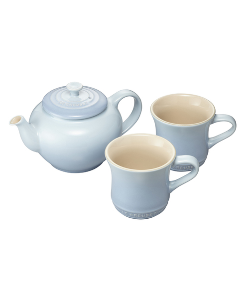 Le Creuset（ルクルーゼ）の「ティーポット＆マグ（SS）（2個入り）セット（食器・レディース・チェリーレッド/ピンク系その他/ブルー系その他/ホワイト系その他/オレンジ/ブルー系その他2/ピンク系その他2・ONE SIZE）」の3枚目の写真