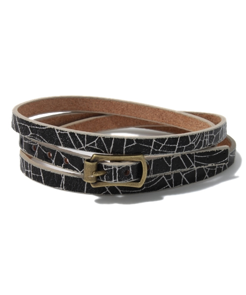 WHO'S WHO gallery（フーズフーギャラリー）の「クラックブレスレット（ブレスレット・レディース・ブラック/ピンク/グリーン/イエロー/オレンジ/ホワイト・FREE）」の7枚目の写真