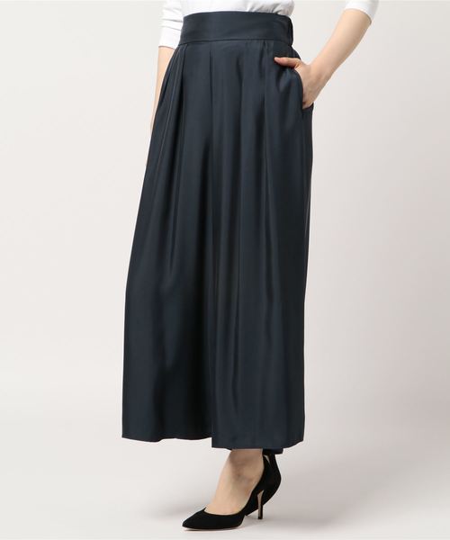 12Twelve Agenda(トゥエルブ アジェンダ)の「キュプラスカンツ(その他パンツ・レディース・ネイビー/カーキ/キャメル/グレイッシュベージュ・M)」の17枚目の写真