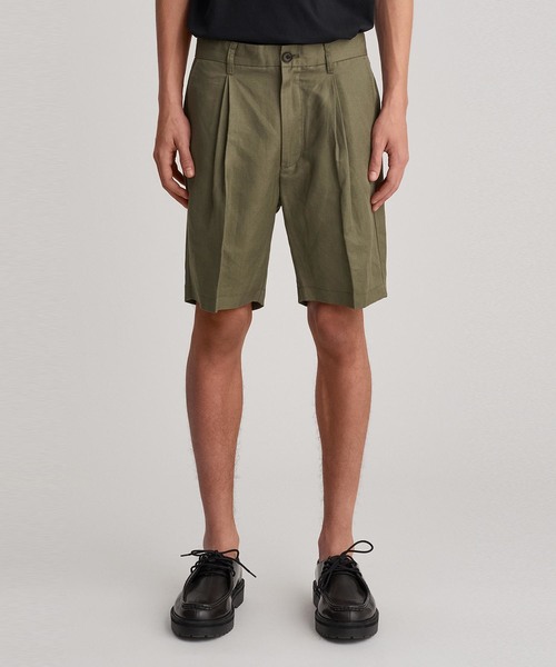 Saturdays NYC(サタデーズ ニューヨークシティ )の「Gurkha Shorts(その他パンツ・メンズ・ブラック/パープル/オリーブ・28/29/30/32/34)」の3枚目の写真