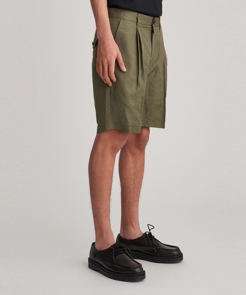 Saturdays NYC(サタデーズ ニューヨークシティ )の「Gurkha Shorts(その他パンツ・メンズ・ブラック/パープル/オリーブ・28/29/30/32/34)」の6枚目の写真