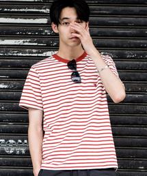 coen | スラブボーダーポケットTシャツ(Tシャツ/カットソー)