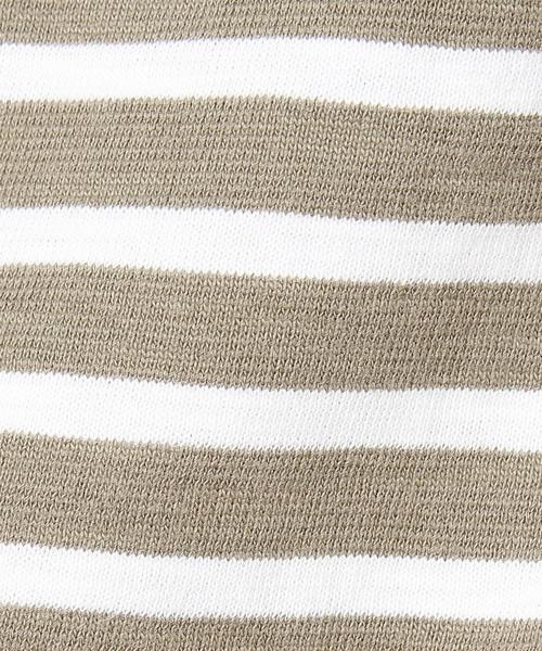 coen（コーエン）の「スラブボーダーポケットTシャツ（Tシャツ/カットソー・メンズ・ブラック/ホワイト/オリーブ/オレンジ・MEDIUM/X-LARGE/LARGE/SMALL）」の8枚目の写真