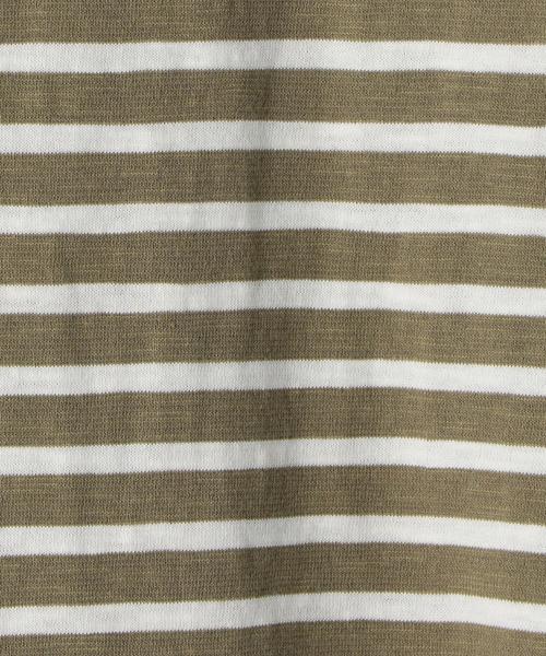 coen(コーエン)の「スラブボーダーポケットTシャツ(Tシャツ/カットソー・メンズ・オリーブ/ブラック/オレンジ/ホワイト・MEDIUM/SMALL/LARGE/X-LARGE)」の22枚目の写真