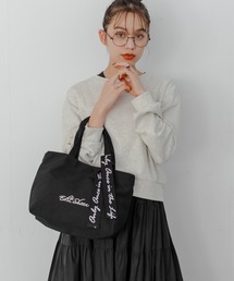 ロゴキャンバスランチトート