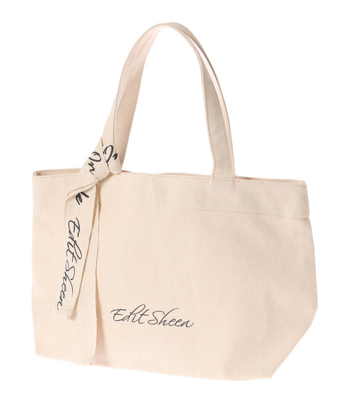 ロゴキャンバスランチトート（トートバッグ）｜Edit Sheen（エディット