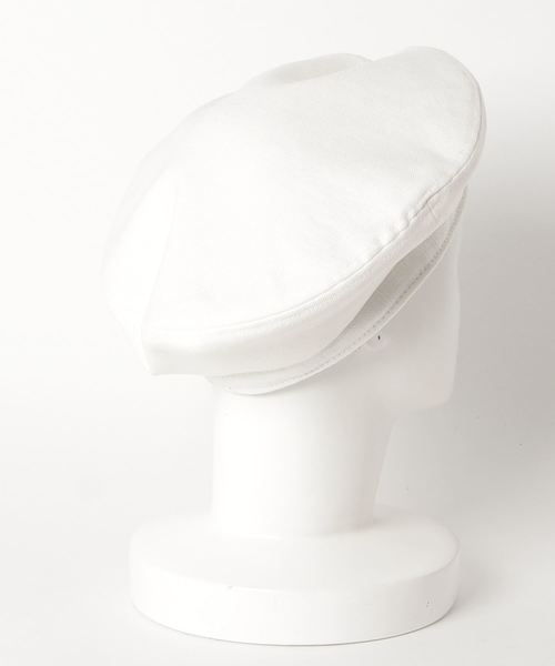 AZUL by moussy（アズールバイマウジー）の「刺繍ベレー帽（キャップ・レディース・ホワイト/ブラック/ネイビー・FREE）」の4枚目の写真