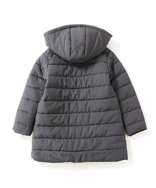 devirock(デビロック)の「無地ベーシック中綿コート アウター(ダウンジャケット/コート・キッズ・グレー系その他/チャコール・110cm/100cm/120cm/130cm/140cm/150cm/160cm)」の6枚目の写真