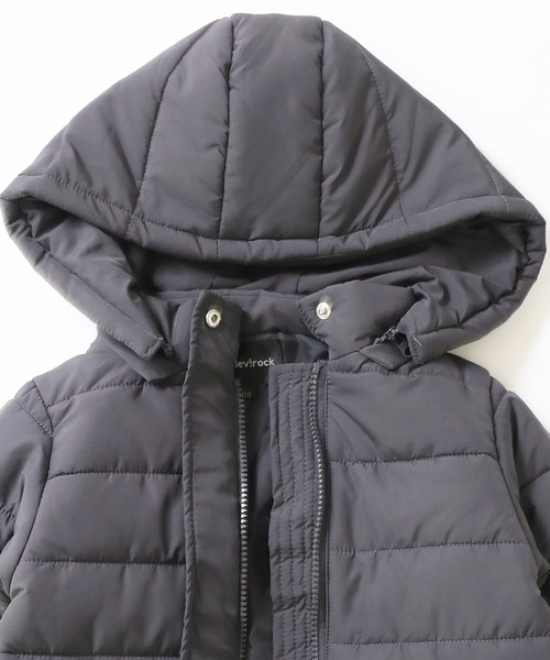 devirock(デビロック)の「無地ベーシック中綿コート アウター(ダウンジャケット/コート・キッズ・グレー系その他/チャコール・110cm/100cm/120cm/130cm/140cm/150cm/160cm)」の11枚目の写真