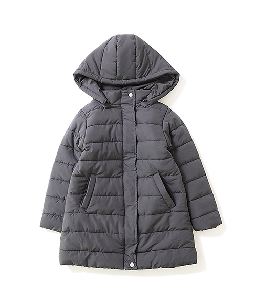 devirock(デビロック)の「無地ベーシック中綿コート アウター(ダウンジャケット/コート・キッズ・グレー系その他/チャコール・110cm/100cm/120cm/130cm/140cm/150cm/160cm)」の14枚目の写真