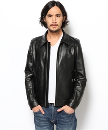 wackomaria ワコマリア シングルライダースジャケット ドット SINGLE RIDERS LEATHER JACKET (TYPE-2)【2 Colors Available