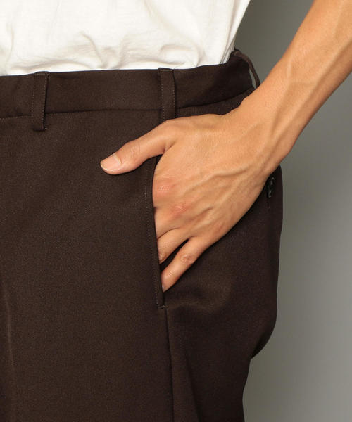 green label relaxing（グリーンレーベルリラクシング）の「SC ヘビーツイル クリースパンツ（その他パンツ・メンズ・ブラック/ダークブラウン/ダークグレー・XL/S/M/L）」の22枚目の写真