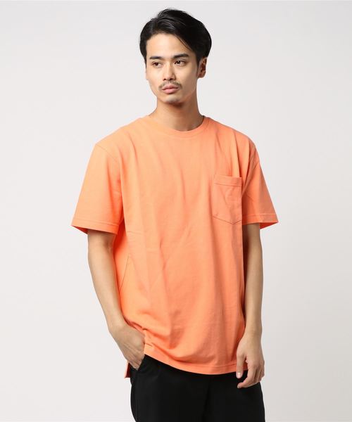ONLY NY（オンリーニューヨーク）の「【ONLY NY】オンリーニューヨーク PREMIUM COTTON PIQUET Tee（Tシャツ/カットソー・メンズ・ネイビー/グレー/オレンジ/ライトグリーン・MEDIUM/LARGE/X-LARGE）」の4枚目の写真