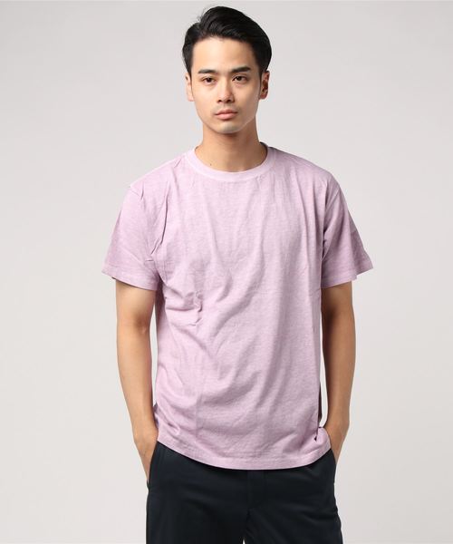 Good On（グッドオン）の「グッドオン CREWNECK TEE GOST701P（Tシャツ/カットソー・メンズ・ホワイト/ライトグレー/ブラック/ネイビー/レッド/オリーブ/サックスブルー/ピンク/イエロー/ダークブルー/ライラック/ワイン/ダークオレンジ・LL/S/M/L）」の9枚目の写真