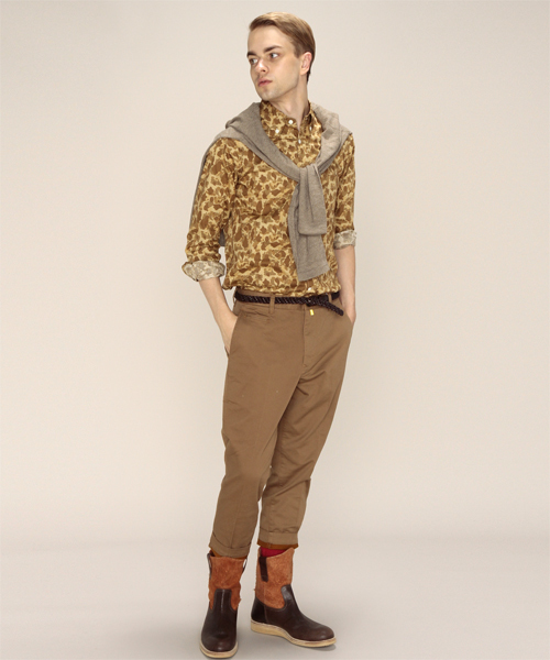 BEAMS LIGHTS Men's（ビームスライツ メンズ）の「□BEAMS LIGHTS / カモフラボタンダウンシャツ（シャツ/ブラウス・メンズ・カーキ/オリーブ・SMALL/MEDIUM/LARGE/X-LARGE）」の12枚目の写真