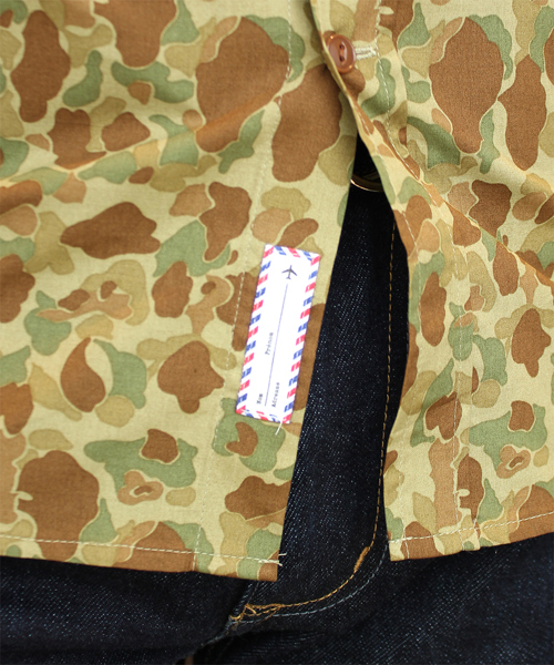 BEAMS LIGHTS Men's（ビームスライツ メンズ）の「□BEAMS LIGHTS / カモフラボタンダウンシャツ（シャツ/ブラウス・メンズ・カーキ/オリーブ・SMALL/MEDIUM/LARGE/X-LARGE）」の8枚目の写真