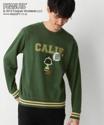GLOBAL WORK | PEANUTSプリントスウェット/810440(スウェット)