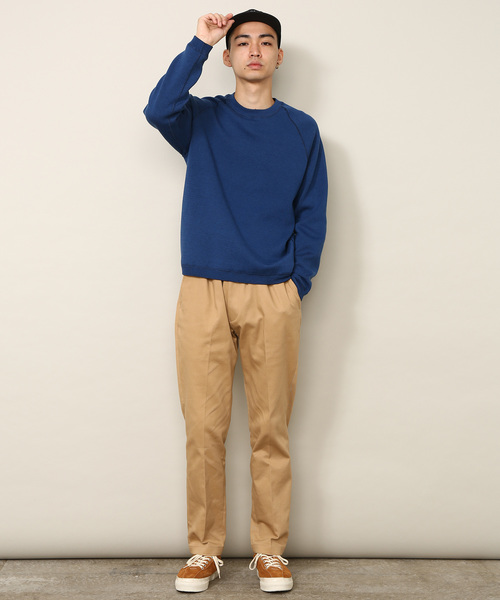 ADAM ET ROPE'(アダムエロペ)の「リバーシブルプルオーバーニット(Tシャツ/カットソー・メンズ・チャコールグレー/ネイビー/イエロー系その他3・M/L)」の12枚目の写真