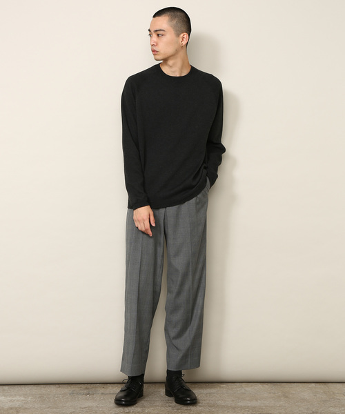 ADAM ET ROPE'(アダムエロペ)の「リバーシブルプルオーバーニット(Tシャツ/カットソー・メンズ・チャコールグレー/ネイビー/イエロー系その他3・M/L)」の14枚目の写真