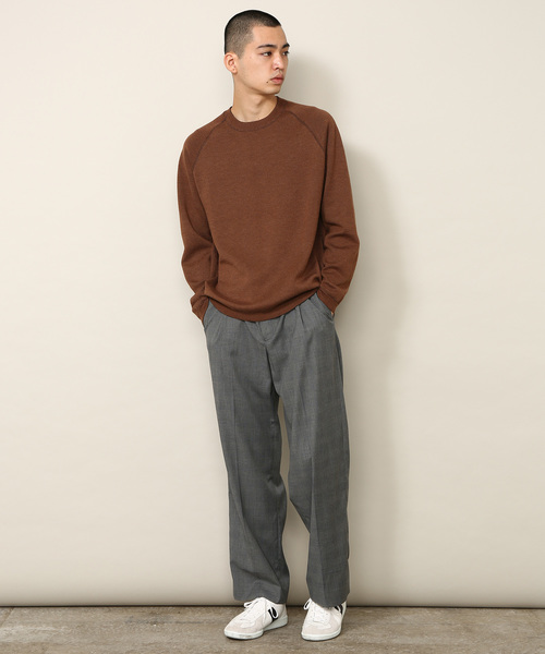 ADAM ET ROPE'(アダムエロペ)の「リバーシブルプルオーバーニット(Tシャツ/カットソー・メンズ・チャコールグレー/ネイビー/イエロー系その他3・M/L)」の20枚目の写真