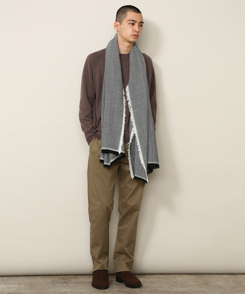 ADAM ET ROPE'(アダムエロペ)の「リバーシブルプルオーバーニット(Tシャツ/カットソー・メンズ・チャコールグレー/ネイビー/イエロー系その他3・M/L)」の13枚目の写真