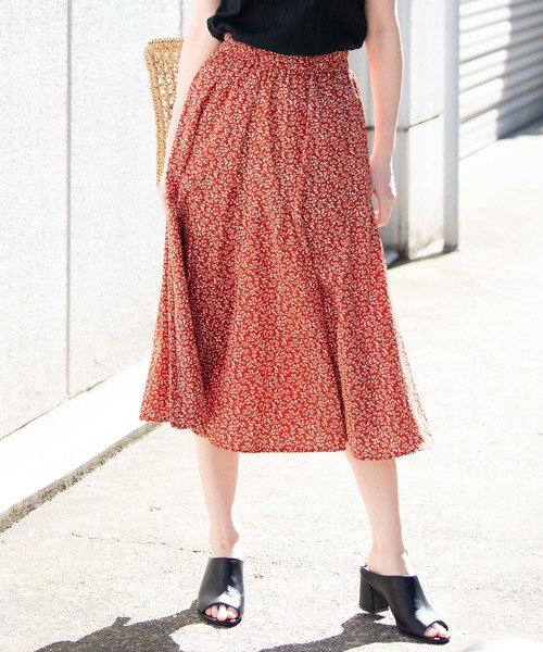 Aunt Marie S アントマリーズ の Zozotown限定 Aunt Marie S Flowerマーメイドラインスカート スカート Wear