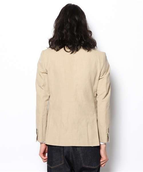NANO universe（ナノユニバース）の「AQOIBONISTE(アクアボニスト)/ hand made S2B jaket（テーラードジャケット・メンズ・ベージュ・44/46）」の4枚目の写真