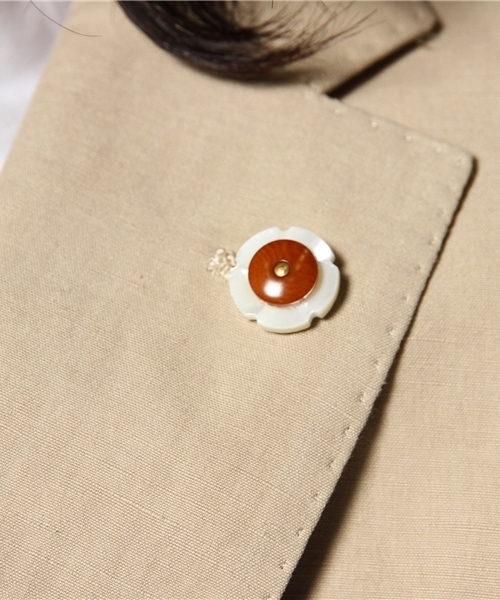 NANO universe（ナノユニバース）の「AQOIBONISTE(アクアボニスト)/ hand made S2B jaket（テーラードジャケット・メンズ・ベージュ・44/46）」の7枚目の写真