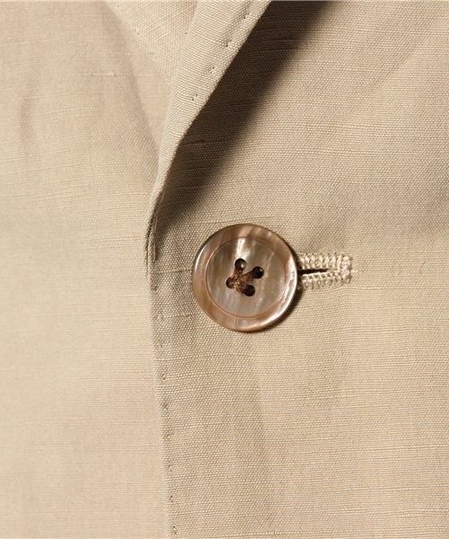 NANO universe（ナノユニバース）の「AQOIBONISTE(アクアボニスト)/ hand made S2B jaket（テーラードジャケット・メンズ・ベージュ・44/46）」の11枚目の写真